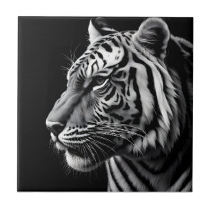 Azulejo Retrato de tigre