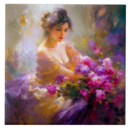 Azulejo Retrato sensual