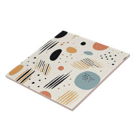 Azulejo Retro Boho Resumen colección moderna