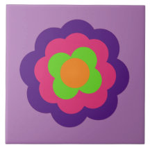 Retro Flower Flowers Blumen Muster 70er 70ies 70s