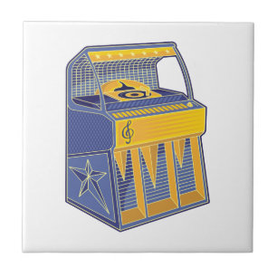 Azulejo Retro Jukebox