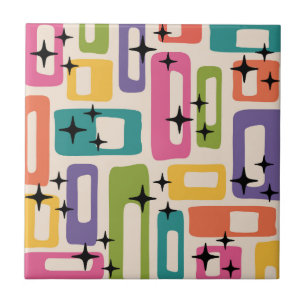 Azulejo Retro Mid Century Moderno