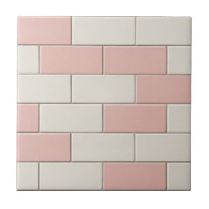 Azulejo Retroceso del patrón de mosaico del metro blanco r