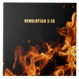 Azulejo Revelación: Estar En Fuego Por La Fe Cristiana Jes