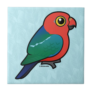 Azulejo Rey-loro australiano, adorable