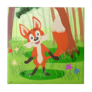 Azulejo Reynard the Fox