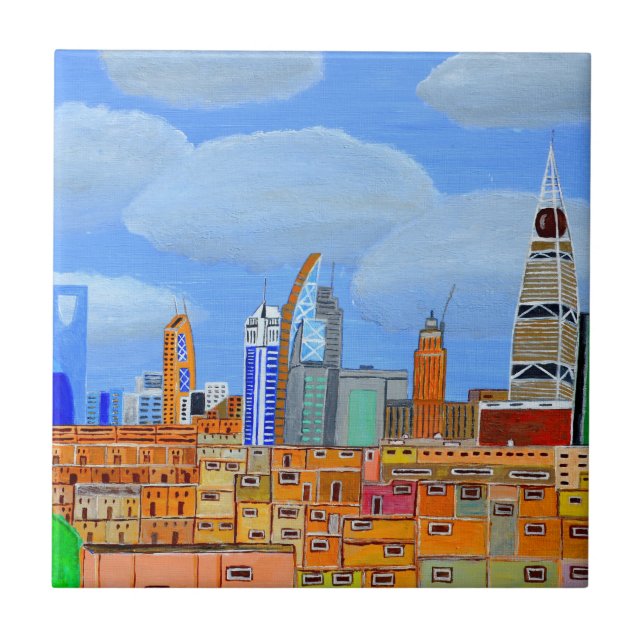 Azulejo Riad, Arabia Saudita (Frente)