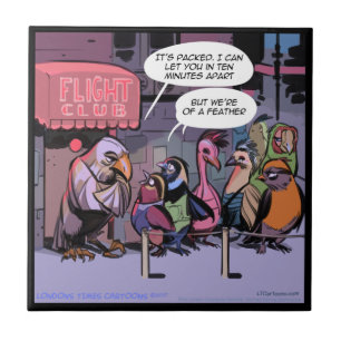 Azulejo Rick London "Birds Of A Feather" Cerámica Tile