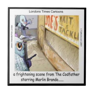 Azulejo Rick London Fish Mafia Ceramic Tile