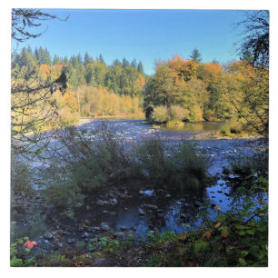 Azulejo Río Clackamas, OR