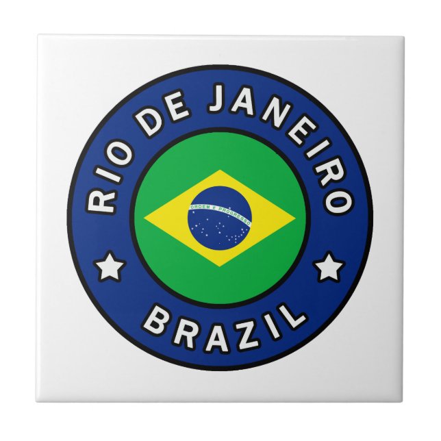 Azulejo Río de Janeiro Brasil (Frente)