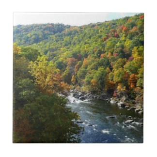 Azulejo Río Ohiopyle en otoño II en Pensilvania