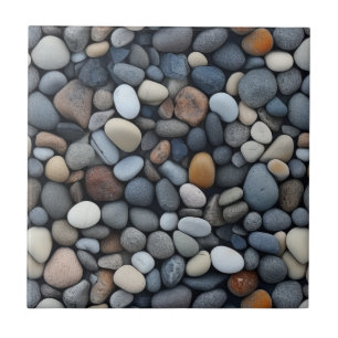 Azulejo Río Rocas en mosaico