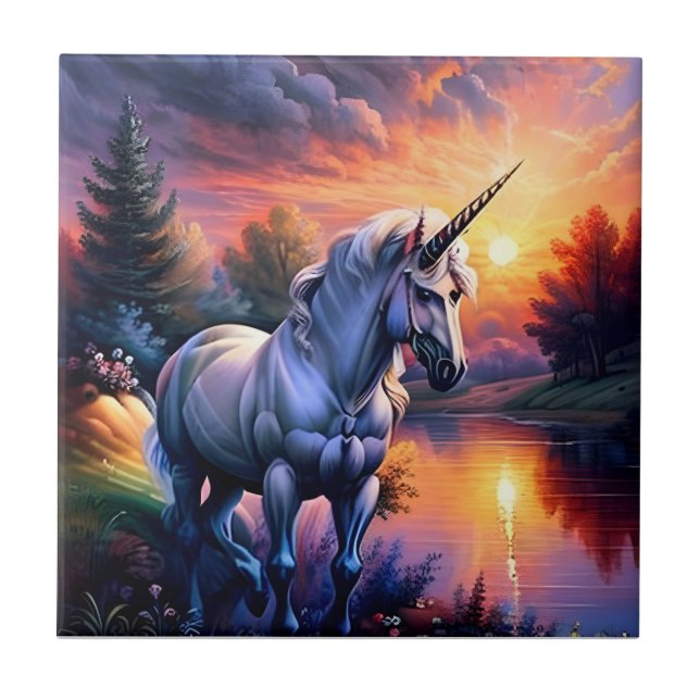 Azulejo Río Sunset (Frente)