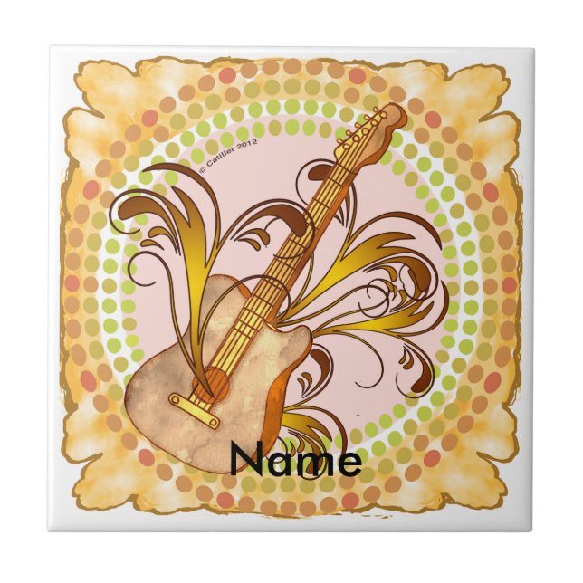 Azulejo Ritmo de Guitarra (Frente)
