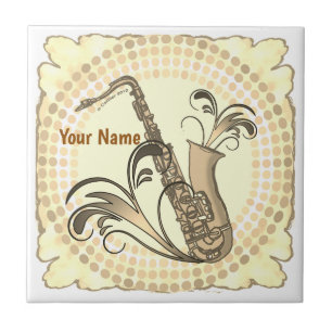 Azulejo Ritmo de Saxofón 