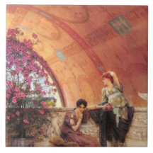 Rivales femeninos (por Sir Lawrence Alma-Tadema)