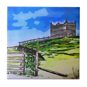Azulejo Rivington pike Horwich arte original