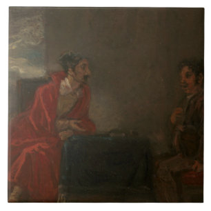 Azulejo Robert Smirke - Ilustracion para Don Quijote