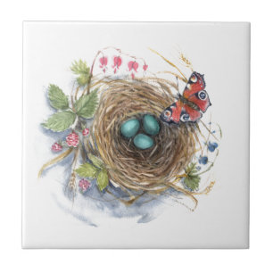 Azulejo Robin Nest
