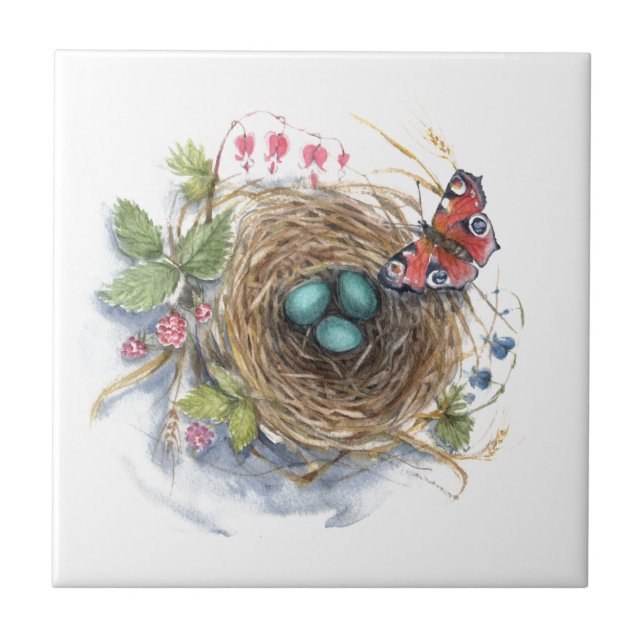 Azulejo Robin Nest (Frente)