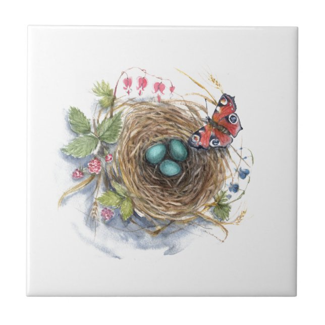 Azulejo Robin Nest (Frente)