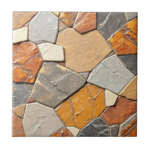 Azulejo rocas sedimentarias Tile cerámico