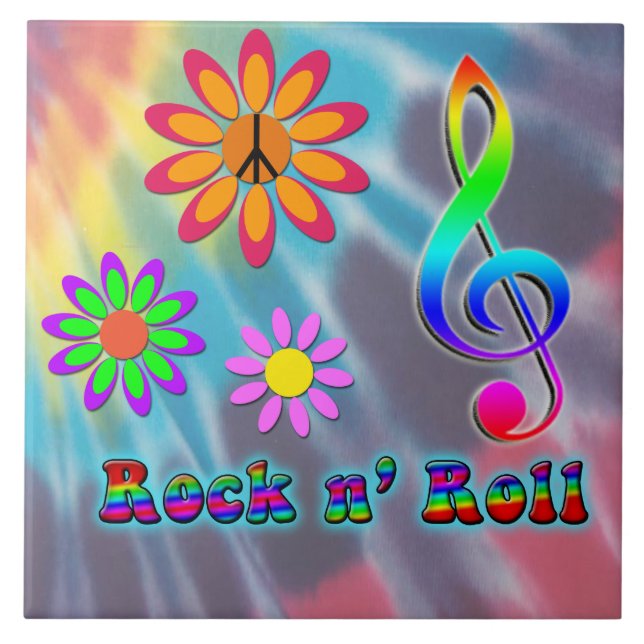 Azulejo Rock n' Roll (Frente)