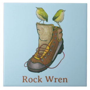 Azulejo Rock Wren Tuke