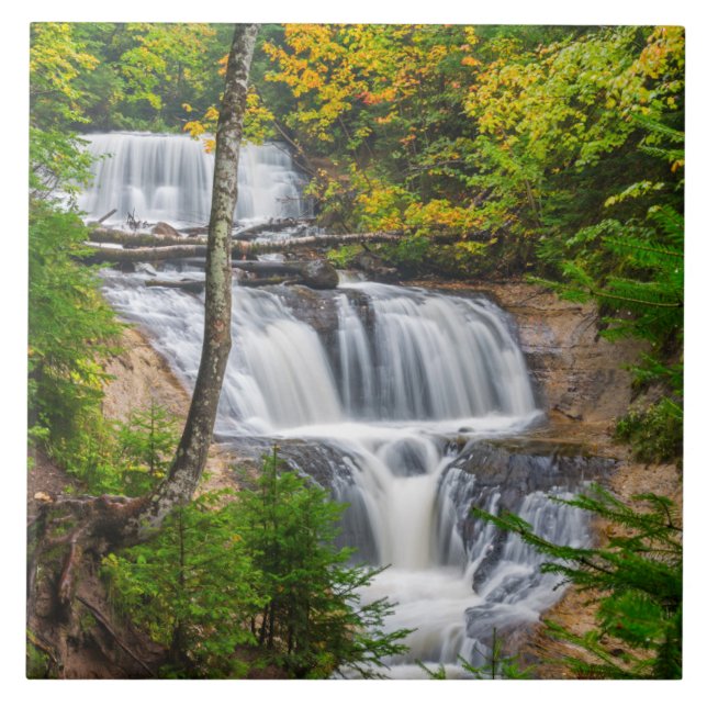 Azulejo Rocks National Lakeshore, Sable Falls (Frente)