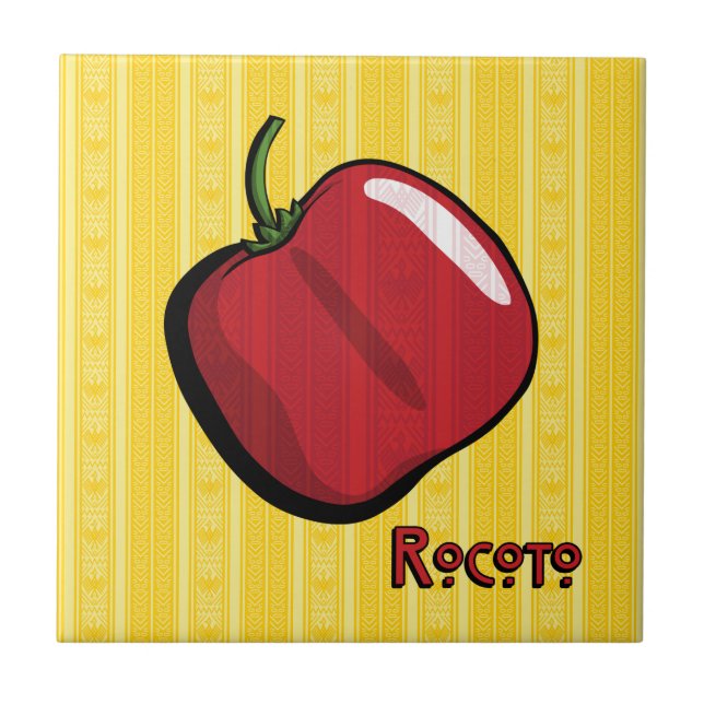 Azulejo Rocoto Chili Pepper Tile (Frente)