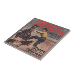 Azulejo Rodeo Occidental Cowboy Calf Roping Rodeo Romance