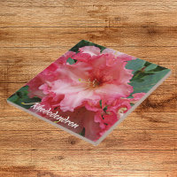 Rododendros rosados floral en flor