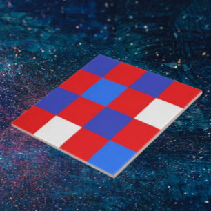 Azulejo Rojo, Blanco y Audaz – Día de la Independencia Pat