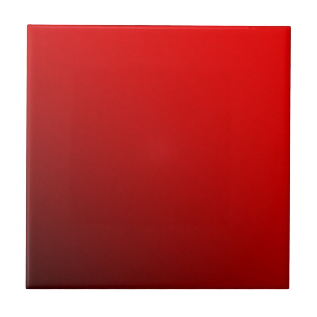 Azulejo Rojo de dos tonos (Frente)