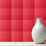 Azulejo Rojo de fresa sólido<br><div class="desc">Diseño rojo fresa de color sólido.</div>