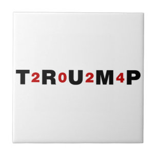 Azulejo Rojo de Trump 2024