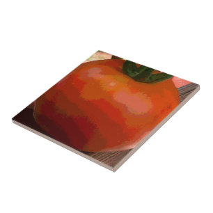 Azulejo Rojo del tomate