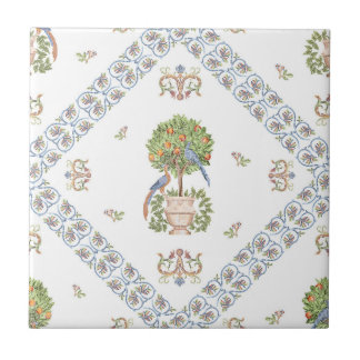 Azulejo Roman Mosaic Tile – Classic Wall Art.