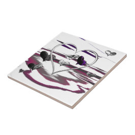 Azulejo Romance futurista