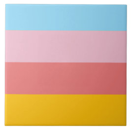 Azulejo Ropa de colores pastel de verano