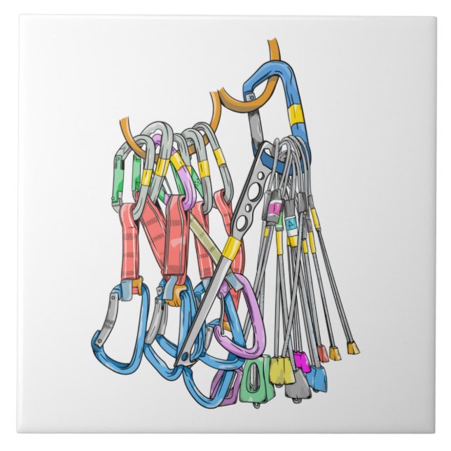 Azulejo Ropa de escalada comercial (Frente)