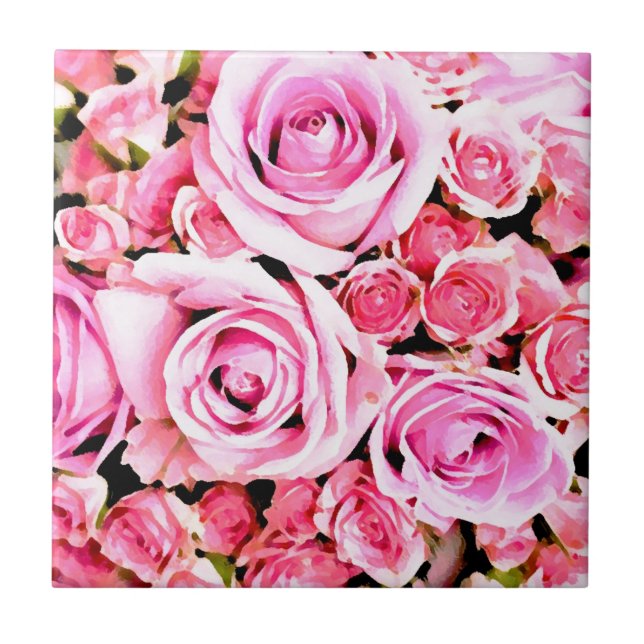 Azulejo Ropa rosa rosa rosa (Frente)