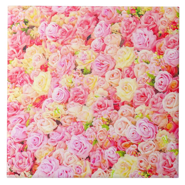 Azulejo Rosa (Frente)