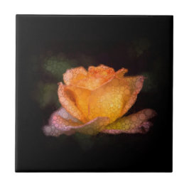 Azulejo Rosa amarilla