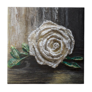 Azulejo - Rosa Blanca