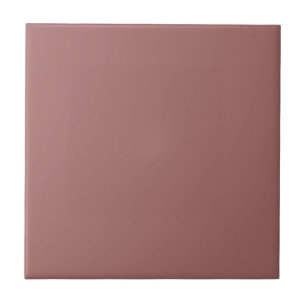 Azulejo Rosa Cocoa Moderna Color Sólido Plano