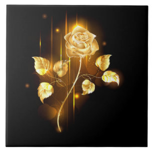 Azulejo Rosa de oro (rosa de oro)