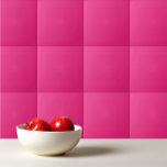 Azulejo Rosa eléctrico sólido<br><div class="desc">Diseño rosa eléctrico sólido.</div>