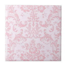 Azulejo Rosa en rosa Fancy Elegante mosaico de cerámica de